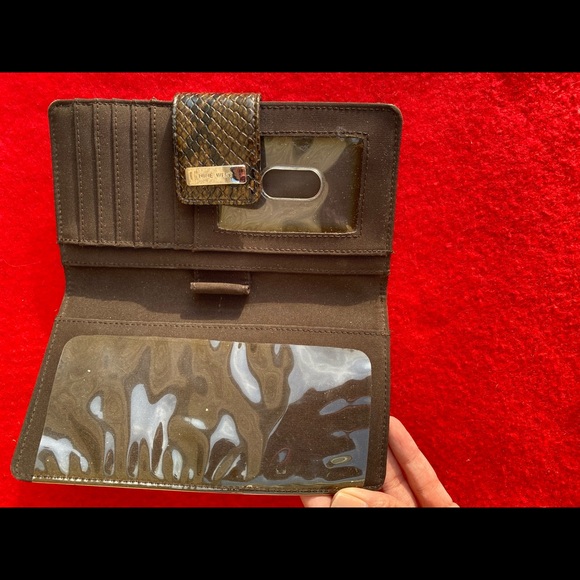 Nine West python design style wallet - Picture 6 of 9